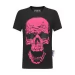 spring deals on philipp plein t-shirt larg tete de mort